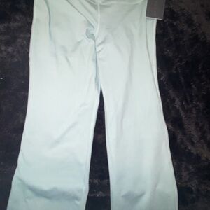 Danskin Soft Blue Supersculpt Flare Pants 31”inseam